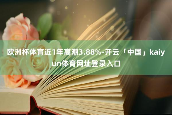 欧洲杯体育近1年高潮3.88%-开云「中国」kaiyun体育网址登录入口